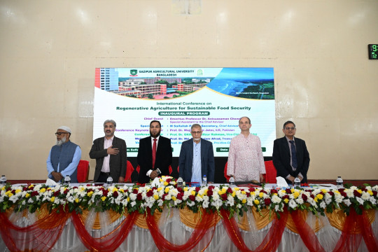 Day 01 of an International Conference on “Regenerative Agriculture for Sustainable Food Security (ICRASFS)”