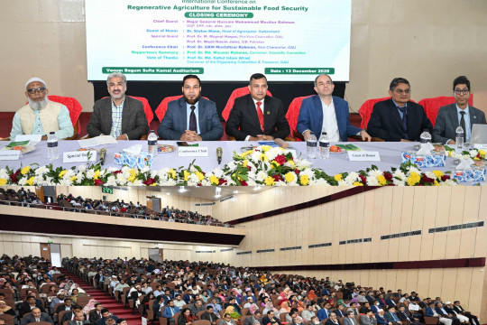 Day 02 of an International Conference on “Regenerative Agriculture for Sustainable Food Security (ICRASFS)”