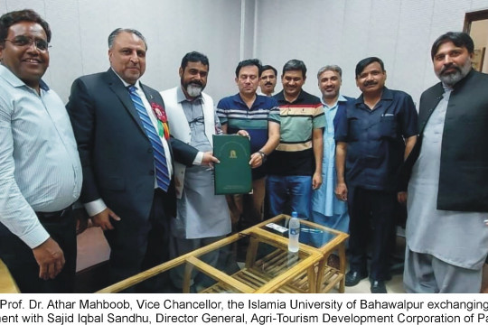 A Letter of Agreement was signed between IUB and CCSC/ICCFS