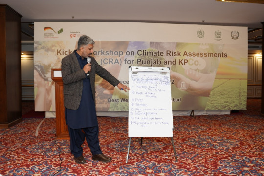 Kick-off workshop on Climate Risk Assessments (CRA) for Punjab and KP